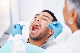 Teeth Cleaned by a Dentist
