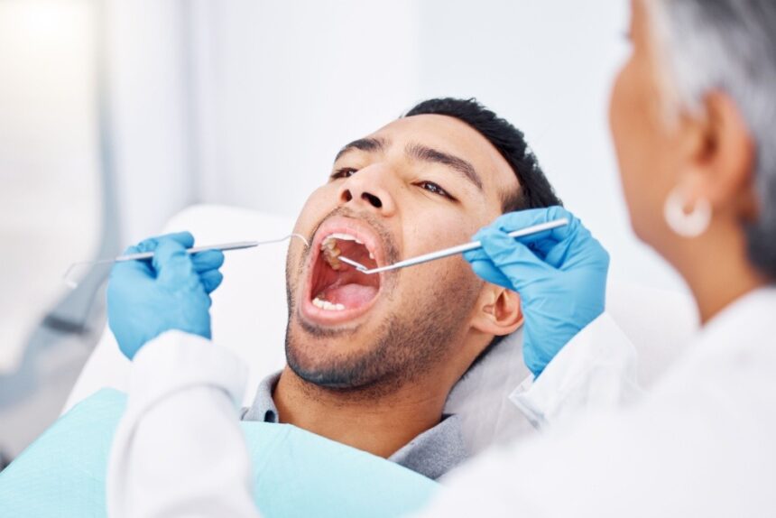 Teeth Cleaned by a Dentist