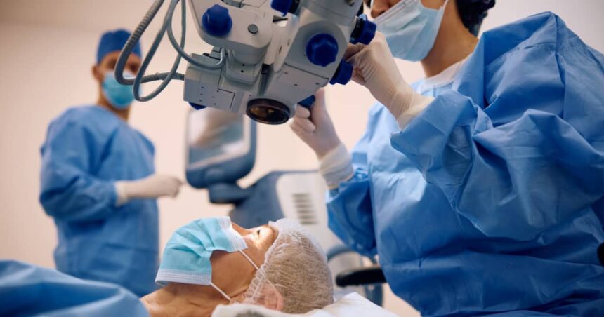 Visiting an Eye Surgeon